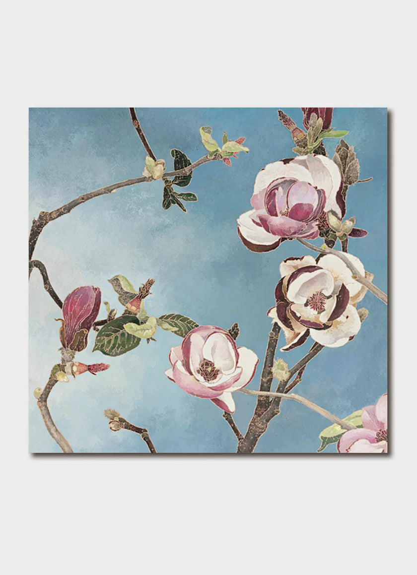 Port Wine Magnolia Card