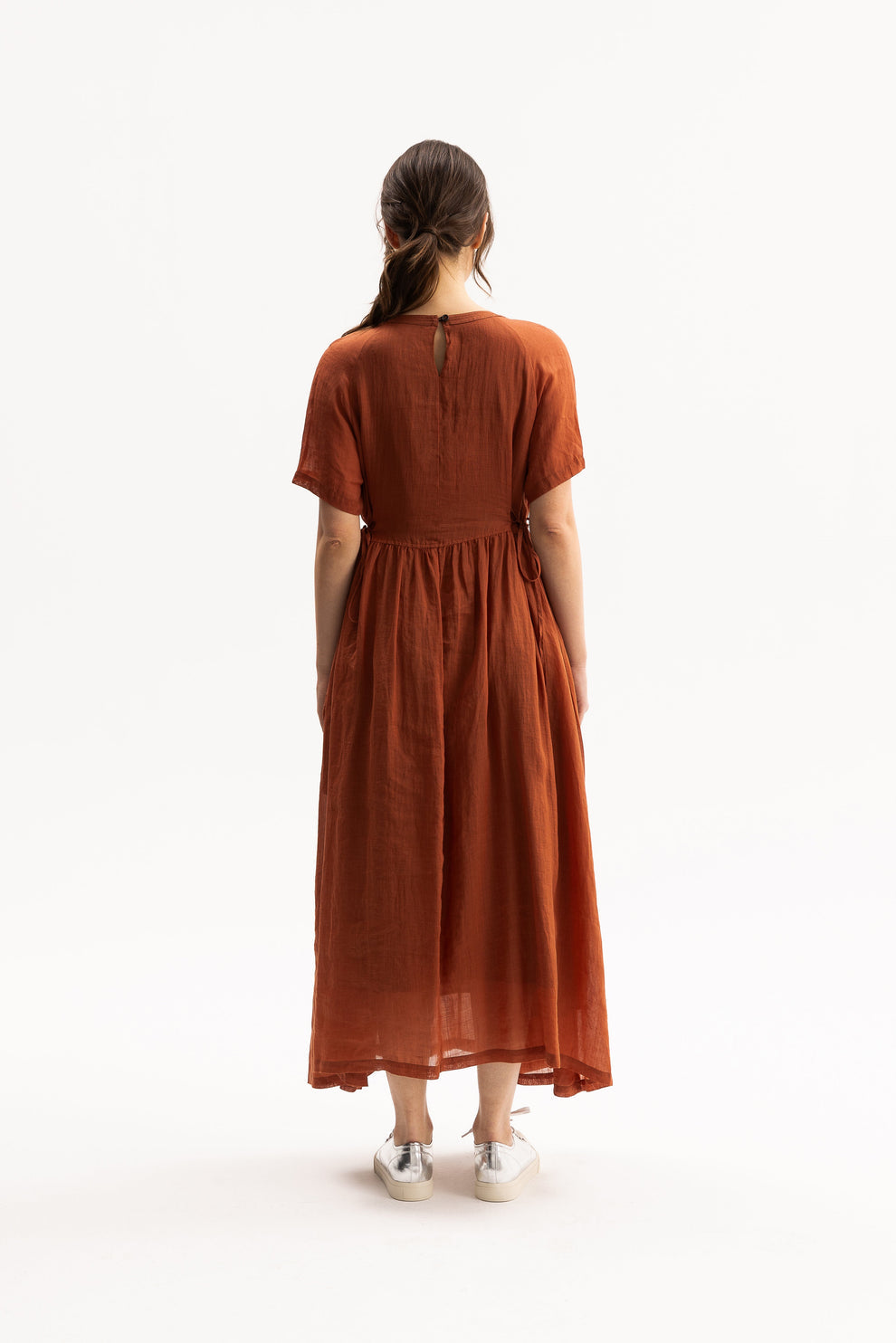 Brick Natori Dress by Blacklist