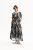 Natori Navy Print Dress-Blacklist