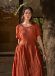 Brick Natori Dress by Blacklist