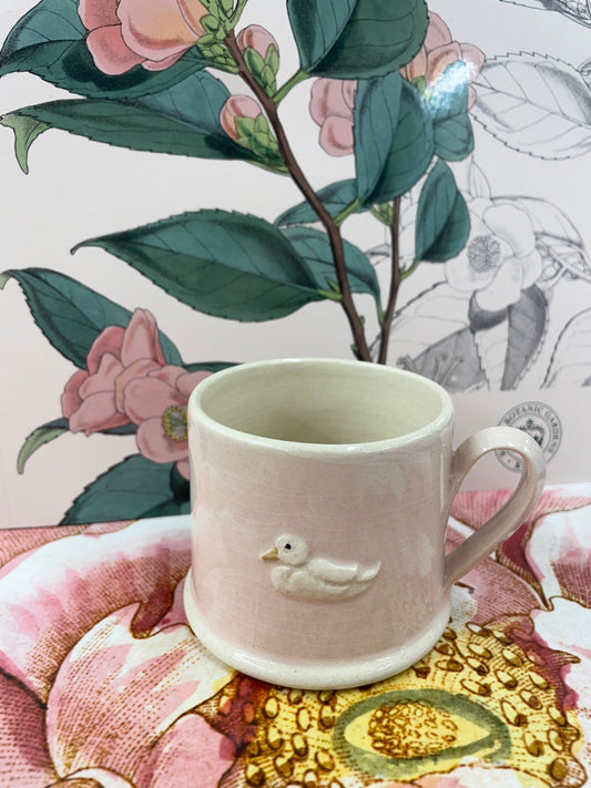 Hogben Espresso Cup - Pink White Duck (SECOND)