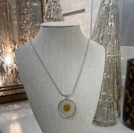 Real Flower Necklace Large