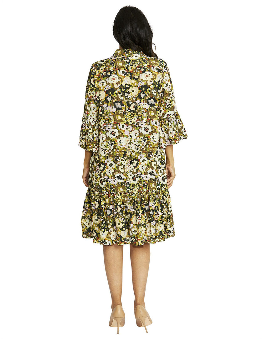 Pingpong Ditsy Bloom Tiered Dress