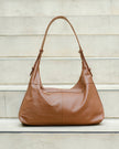 Pippa Delhi Hobo Leather Bag - Cinnamon