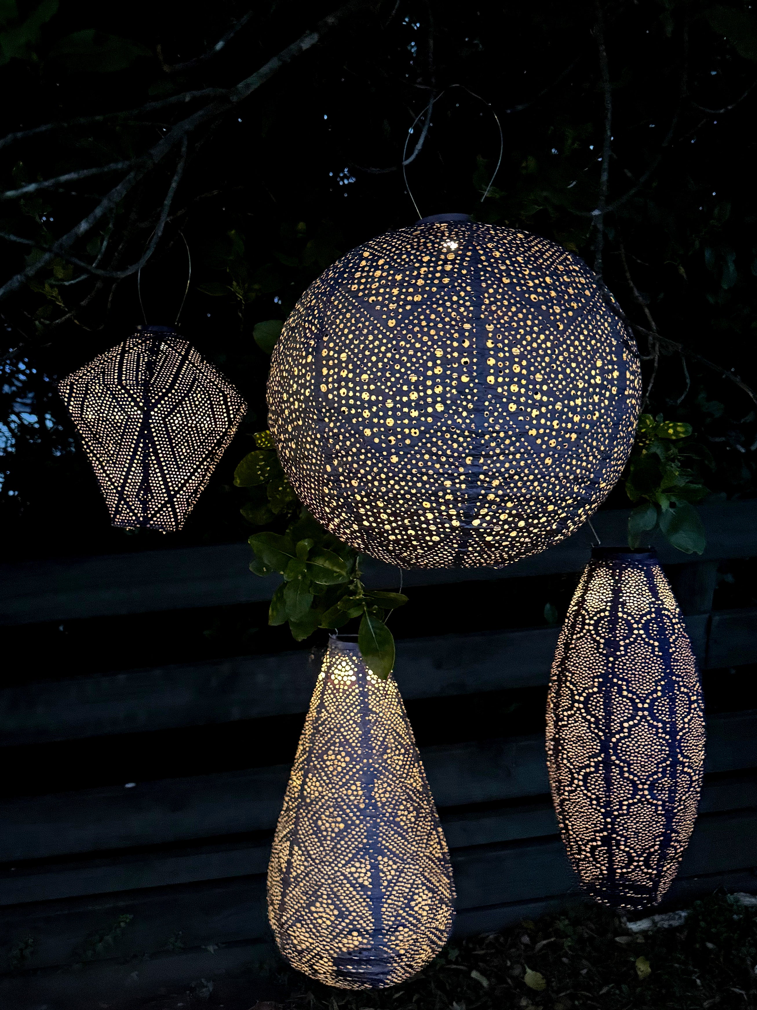 Lumiz Lantern  Diamond 28cm Future Dusk Ikat