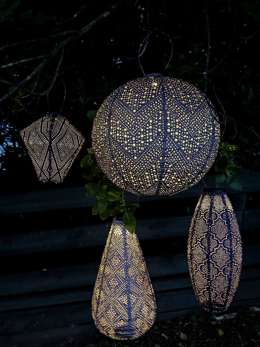 Lumiz Lantern  Diamond 28cm Future Dusk Ikat