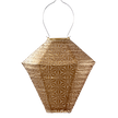 Lumiz Lantern  Diamond 28cm Gold Sashiko