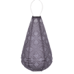 Lumiz Lantern  Drop 28cm Mauve Purple Topaze
