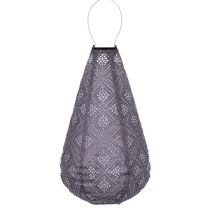 Lumiz Lantern  Drop 28cm Mauve Purple Topaze