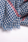 Linen Check Scarf-Various