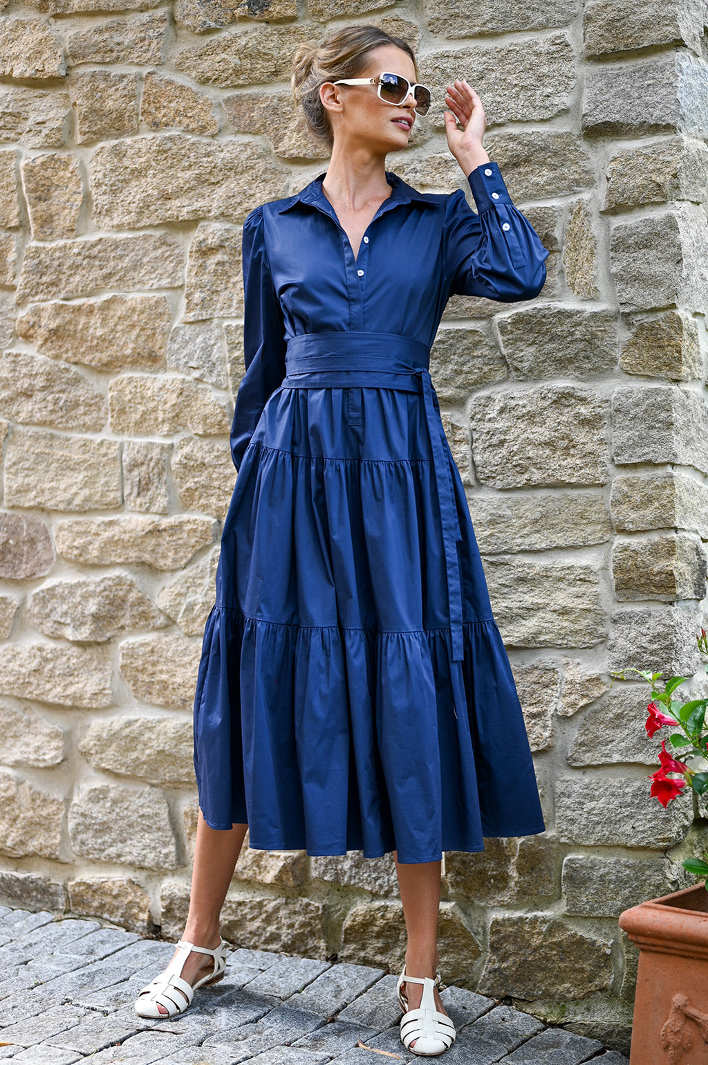 Wyatt Wylde Spencer Dress Blue