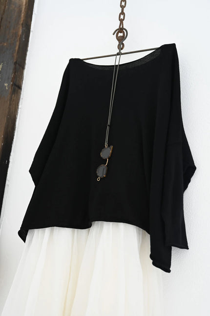 Emi Wool Jumper Black by MegbyDesign