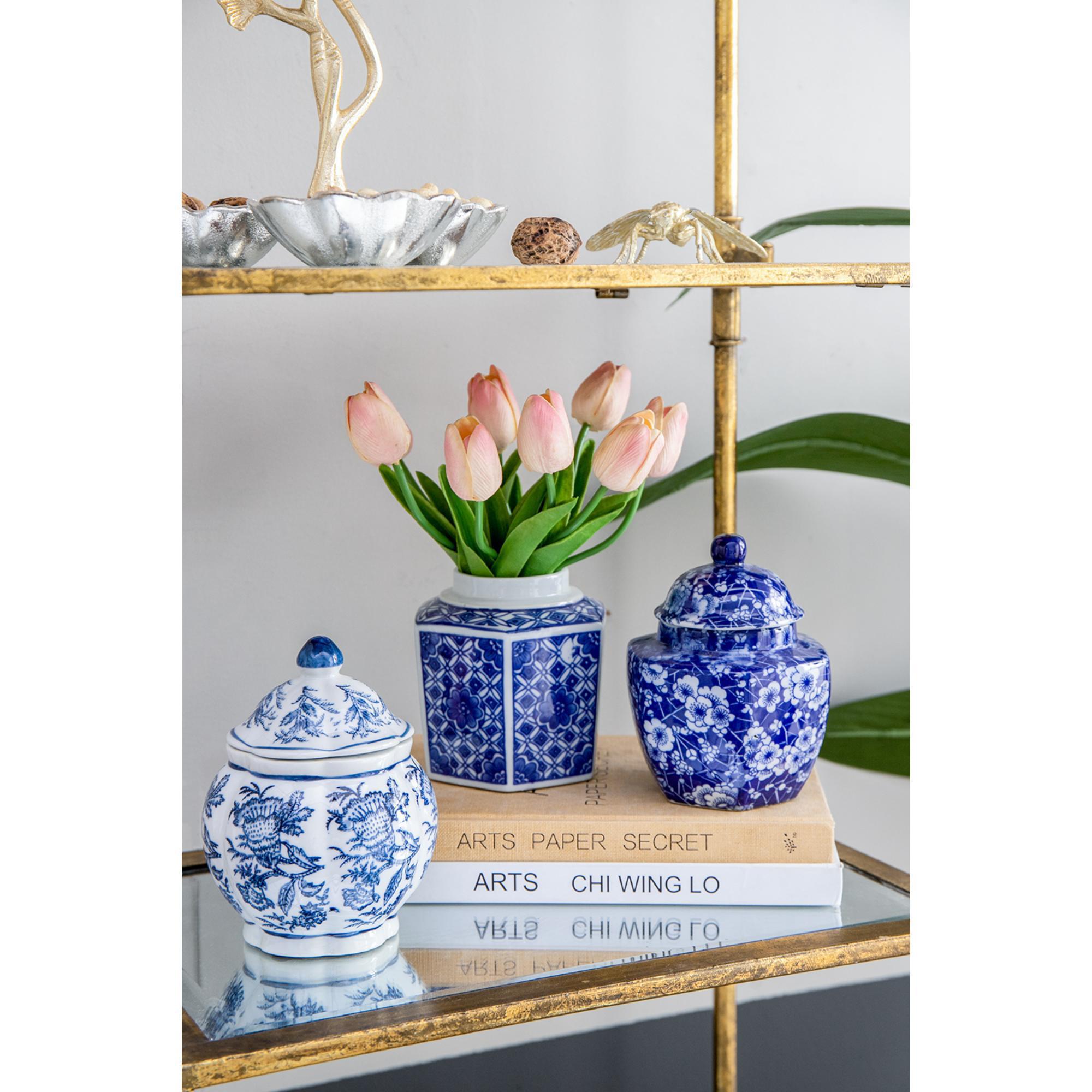 Blue & White Decorative Ginger Jars - Le Monde
