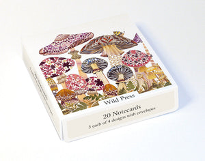 Wild Press - 20 Notecards with Envelopes