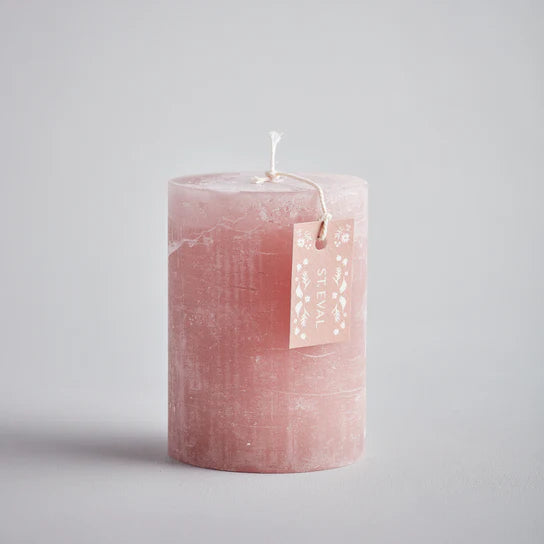 St Eval Candle - Pillar Summer Rhubarb