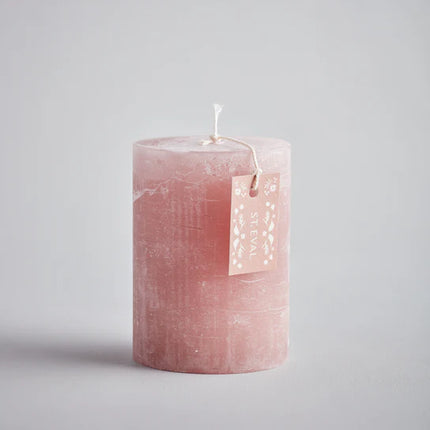 St Eval Candle - Pillar Summer Rhubarb