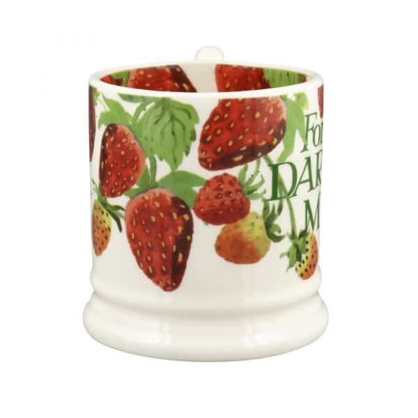 Emma Bridgewater 1/2 Pint Mug - Strawberries Darling Mum
