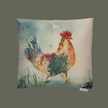 Voyage Maison Clucky Linen Cushion with Feather Inner