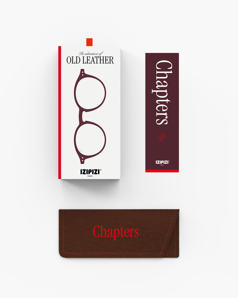 IZIPIZI Reading Glasses-Old Leather-D Style