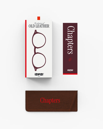 IZIPIZI Reading Glasses-Old Leather-D Style