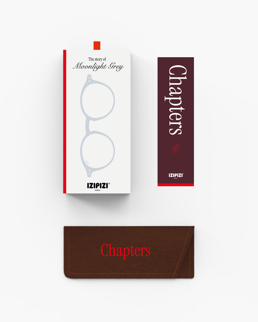 IZIPIZI Reading Glasses-Moonlight Grey-D Style