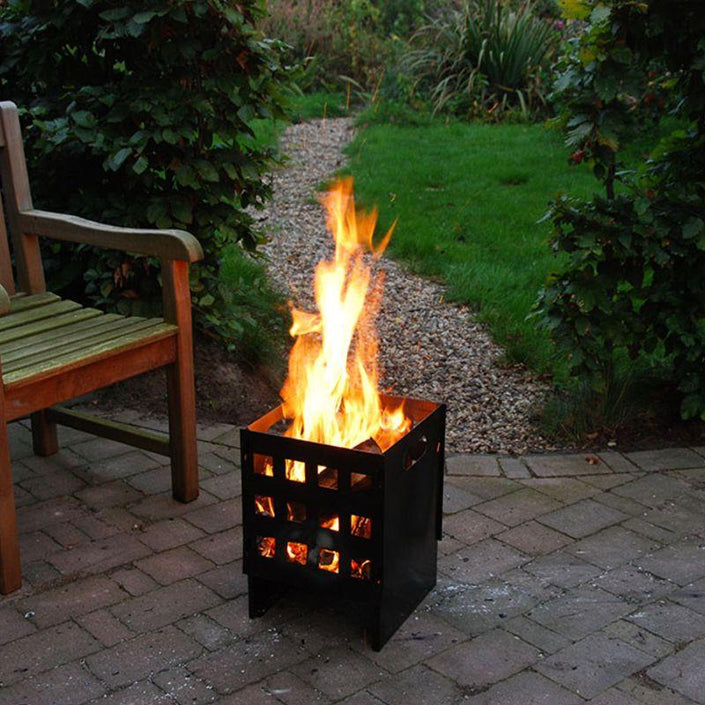 Fire Basket Square - Fancy Flames