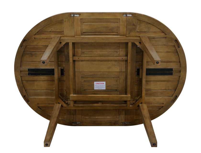 TOULOUSE EXTENSION ROUND DINING TABLE 1200-1700