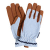 Burgon & Ball Colour Collection Gardening Gloves - Stripe - Blue Stripe