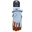 Burgon & Ball Colour Collection Gardening Gloves - Stripe - Blue Stripe