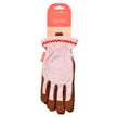Burgon & Ball Colour Collection Gardening Gloves - Stripe - Blush Stripe