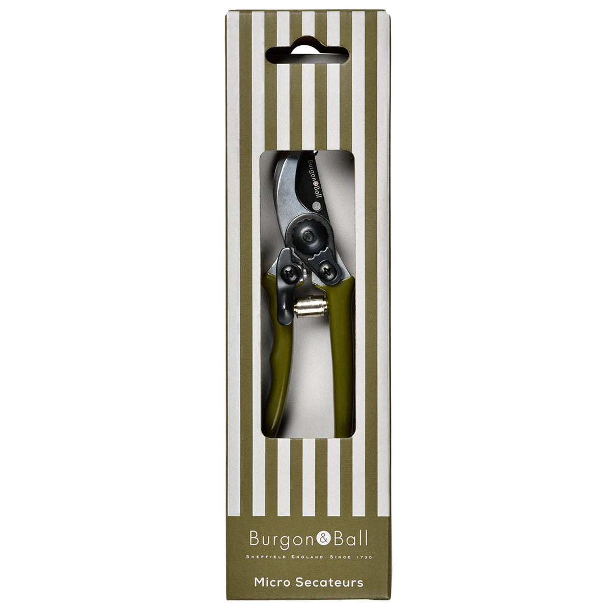 Burgon & Ball Collectors Micro Secateurs - Olive