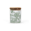 Kate Heiss Glass Storage Cannister Sage