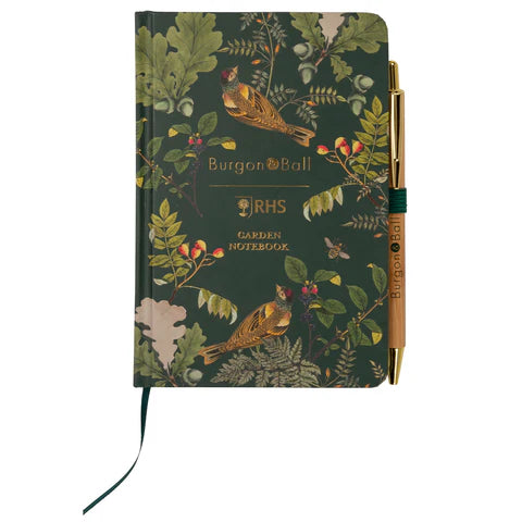 Woodland Notebook & Pen - Burgon & Ball