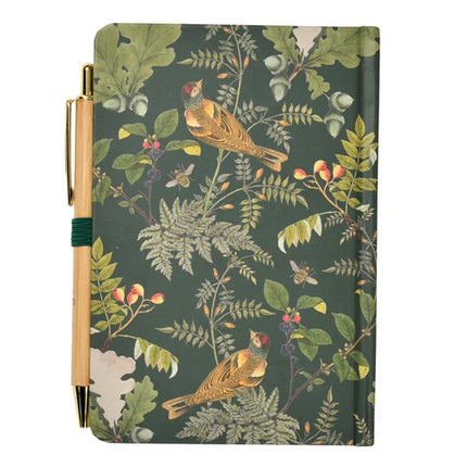 Woodland Notebook & Pen - Burgon & Ball