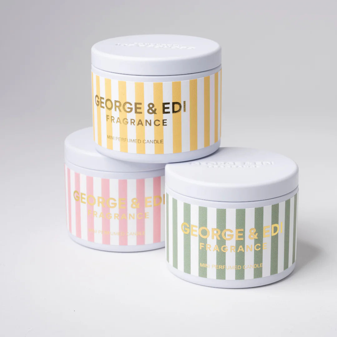 Mini Candle in a Tin by George & Edi