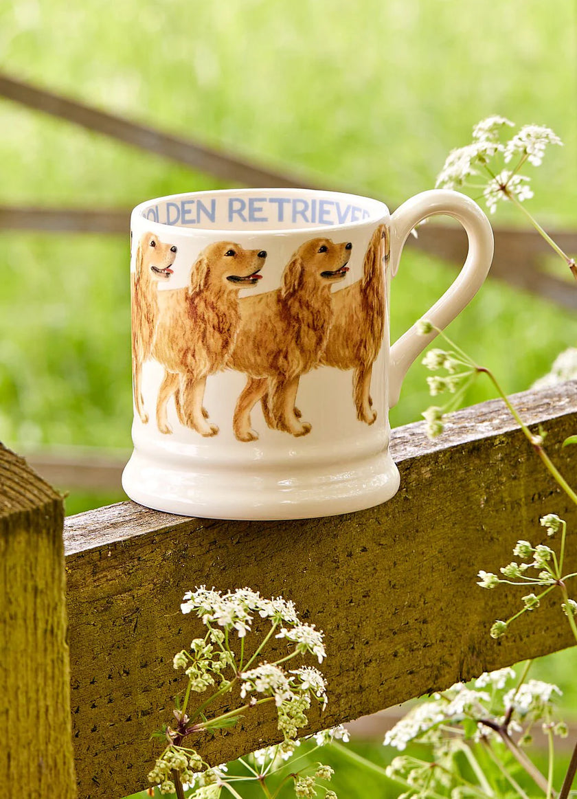 Emma Bridgewater Dogs 1/2 Pint Mug - Golden Retriever