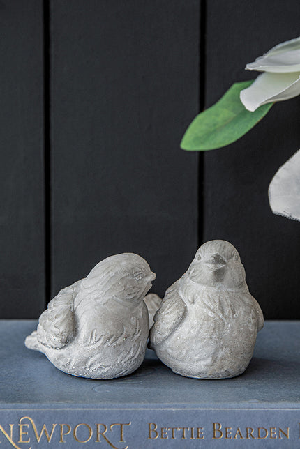 Ceramic Birds-Set of 2 Sparrows