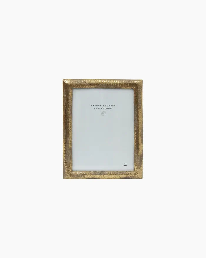 Hammered Gold Photo Frame 5 x 7cm by French Country Collections