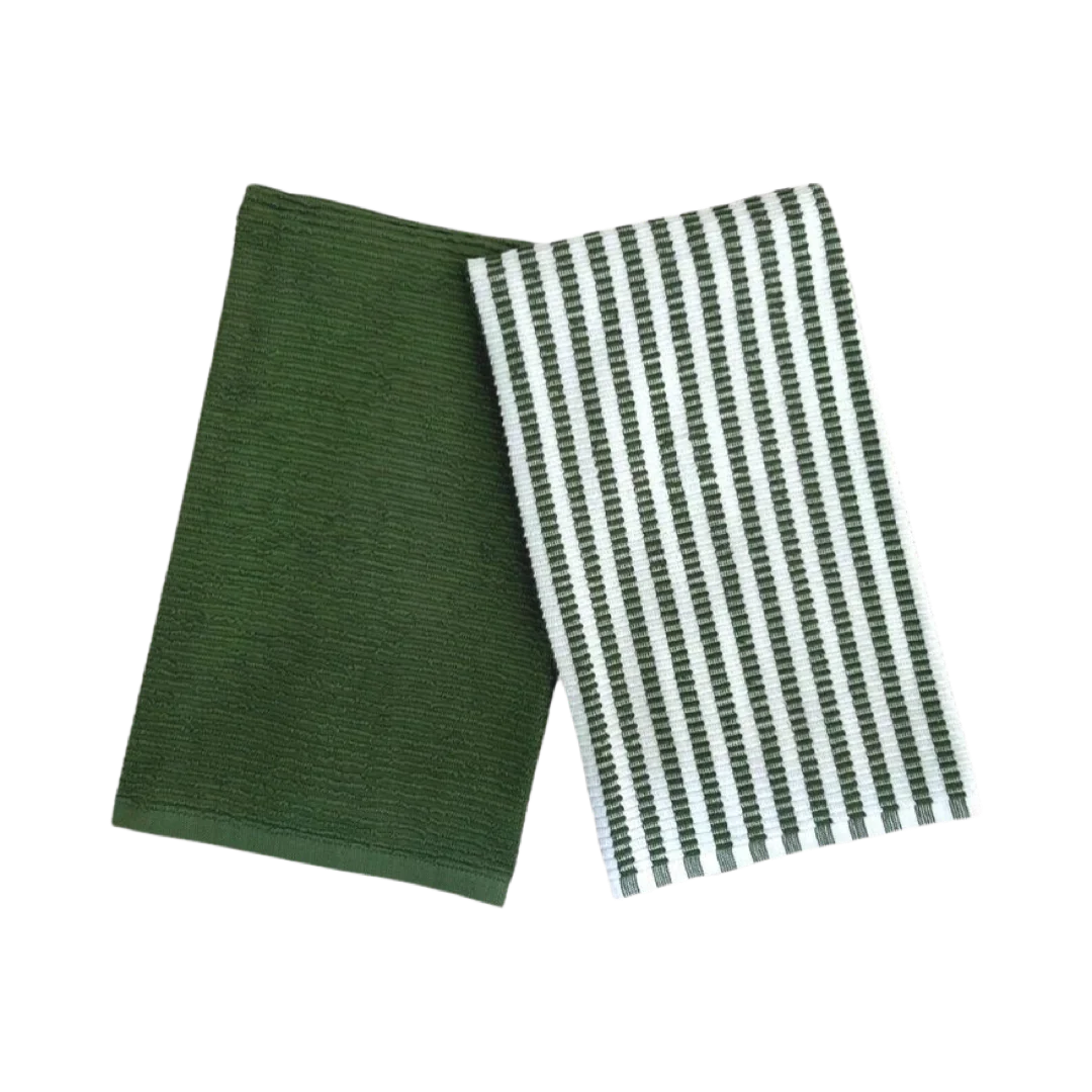 Baksana Ribbed Tea Towel set of 2