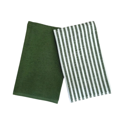 Baksana Ribbed Tea Towel set of 2