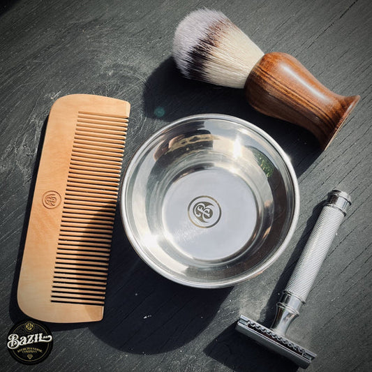 Bazil's Stainless Steel Shaving Bowl