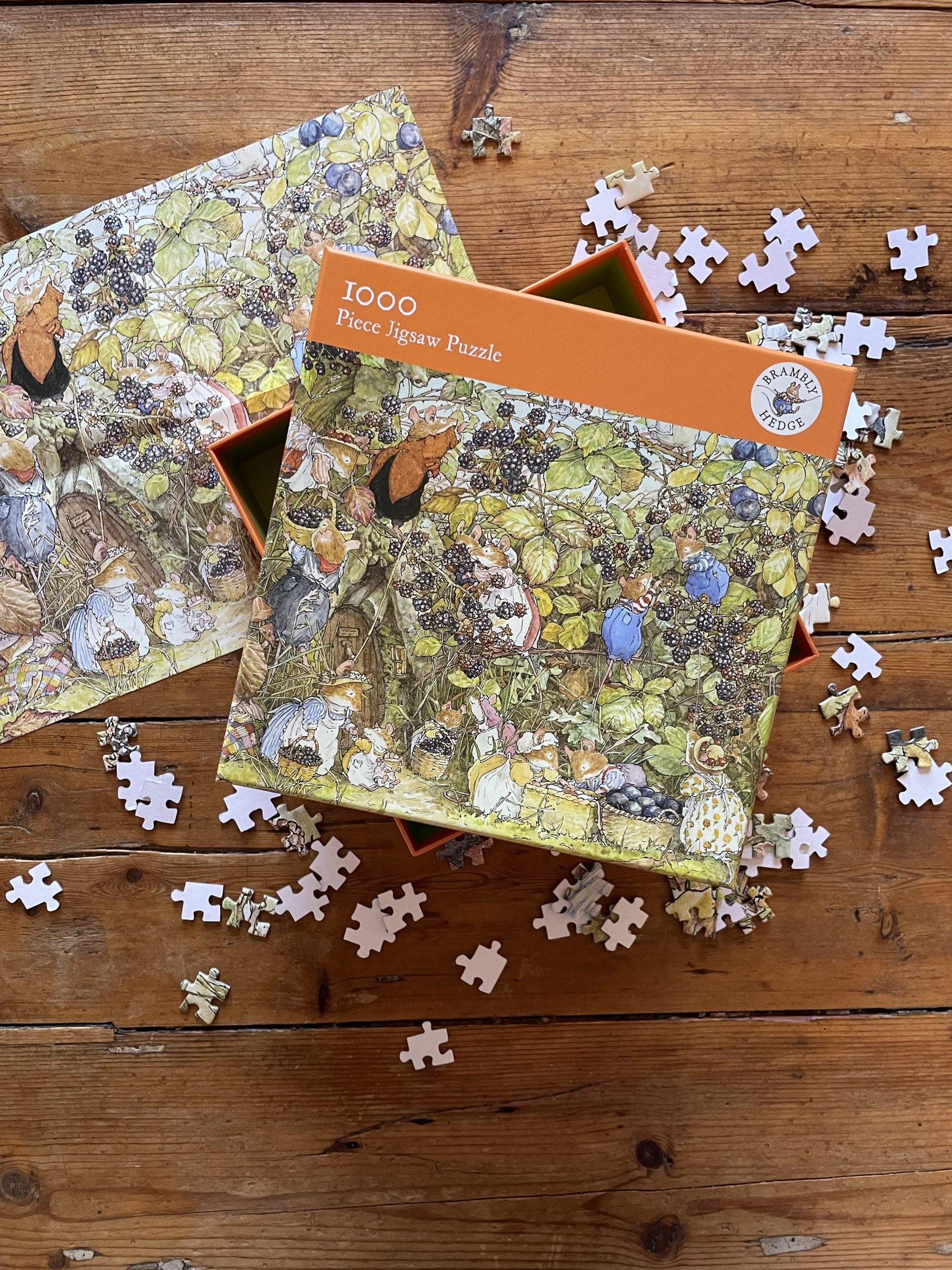 Brambly Hedge Puzzle-The Harvest 1000 Piece
