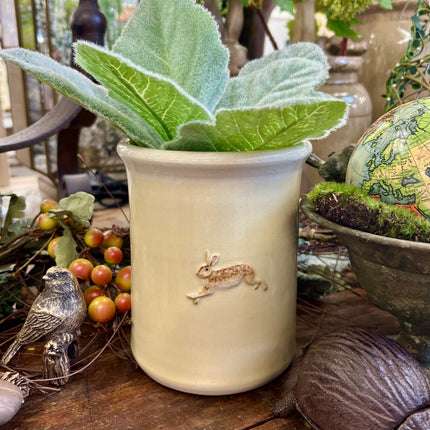 Hogben Utensil Holder - Yellow Hare