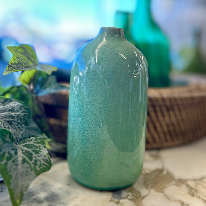 Duckegg Blue Small Bud Vase