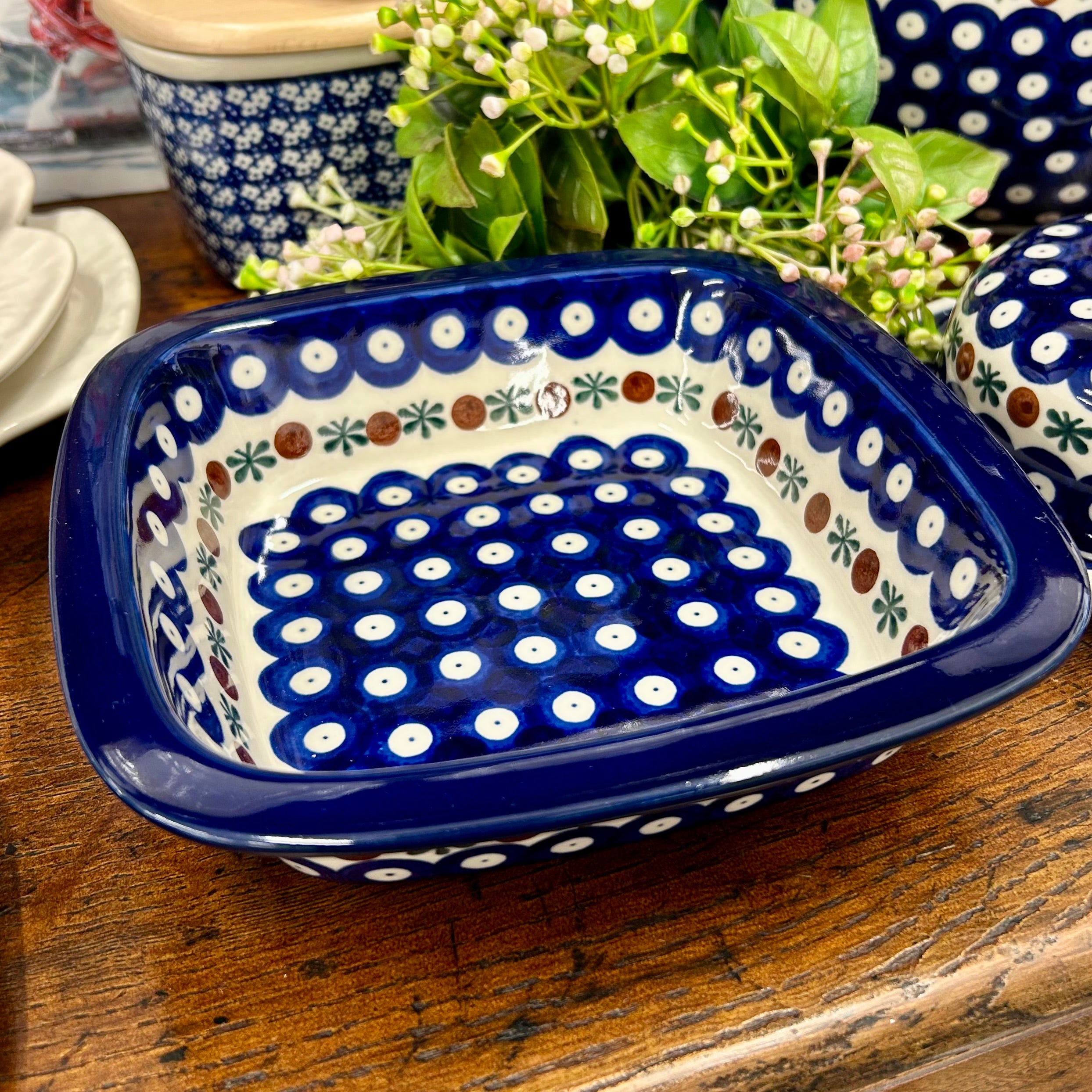 Polish Ceramics Baker 18x18cm - Apple