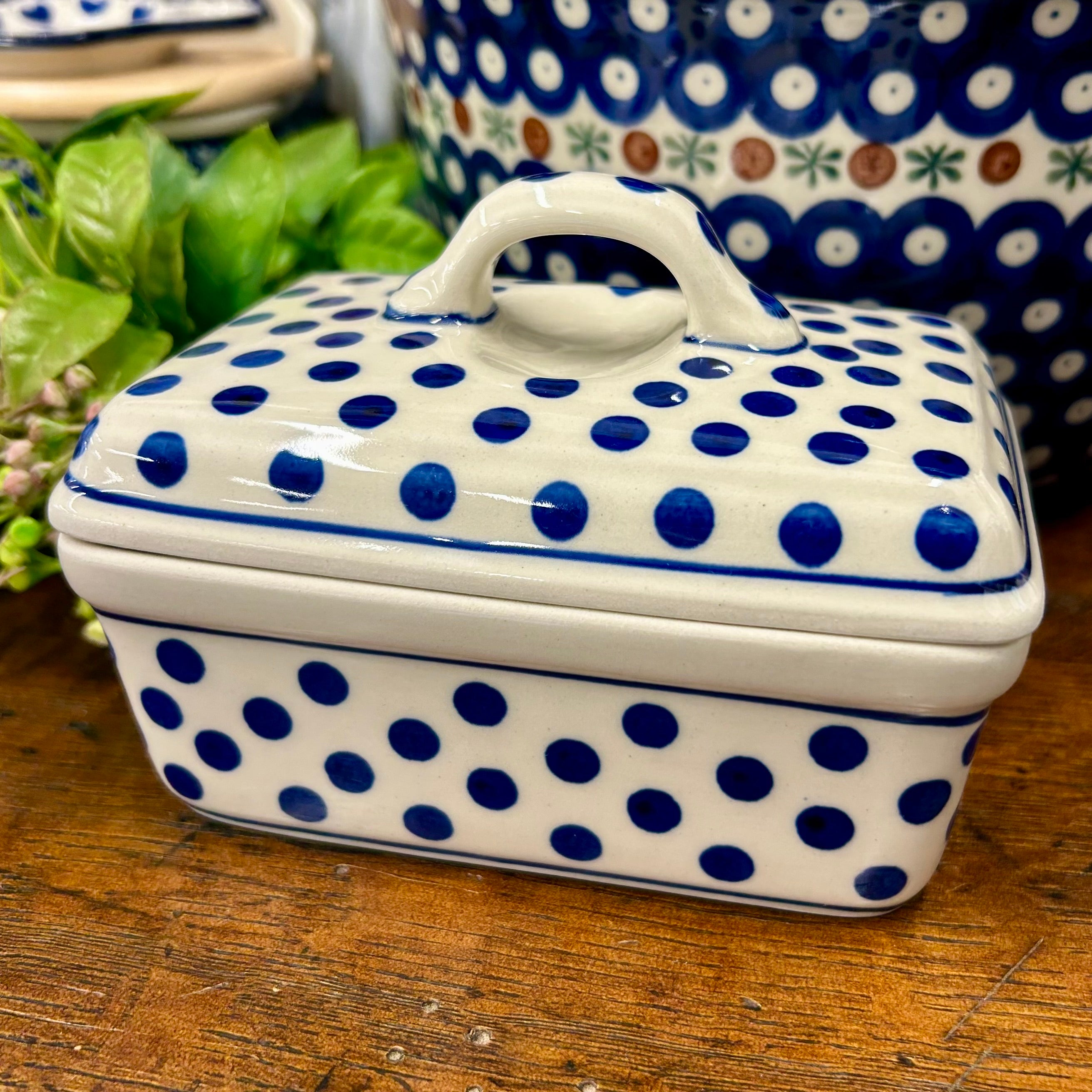 Polish Ceramics Classic Butter Dish