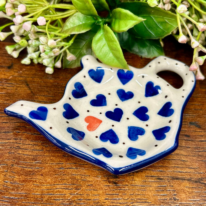 Polish Ceramics Teabag Dish