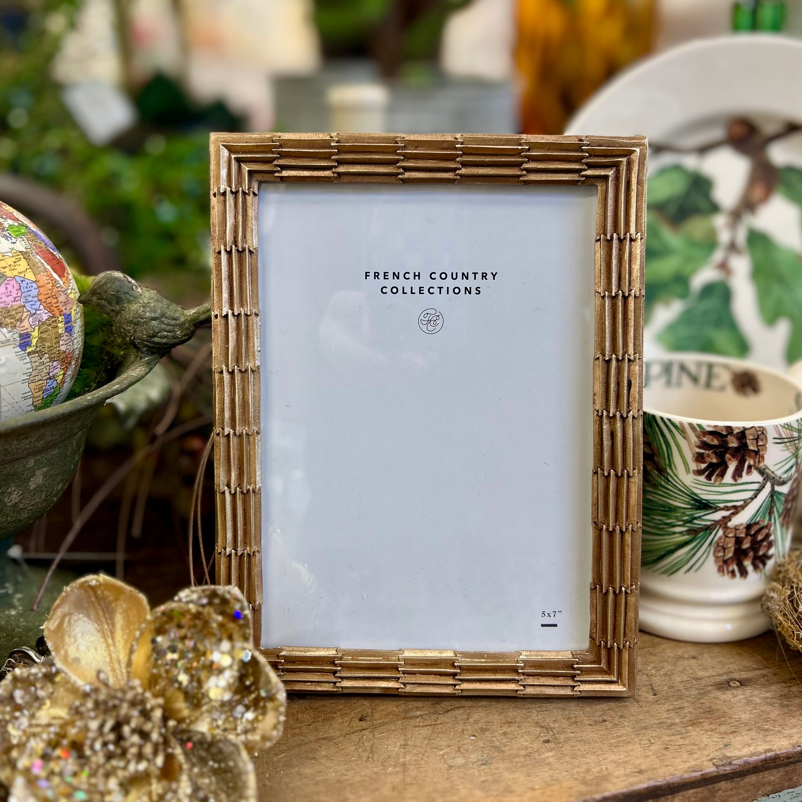 Gold Ridge Photo Frame by French Country Collections