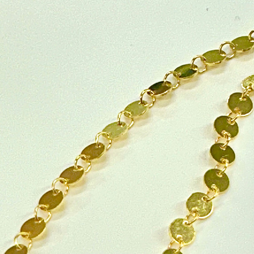 Ruby Tuesday Coin Necklace - Gold