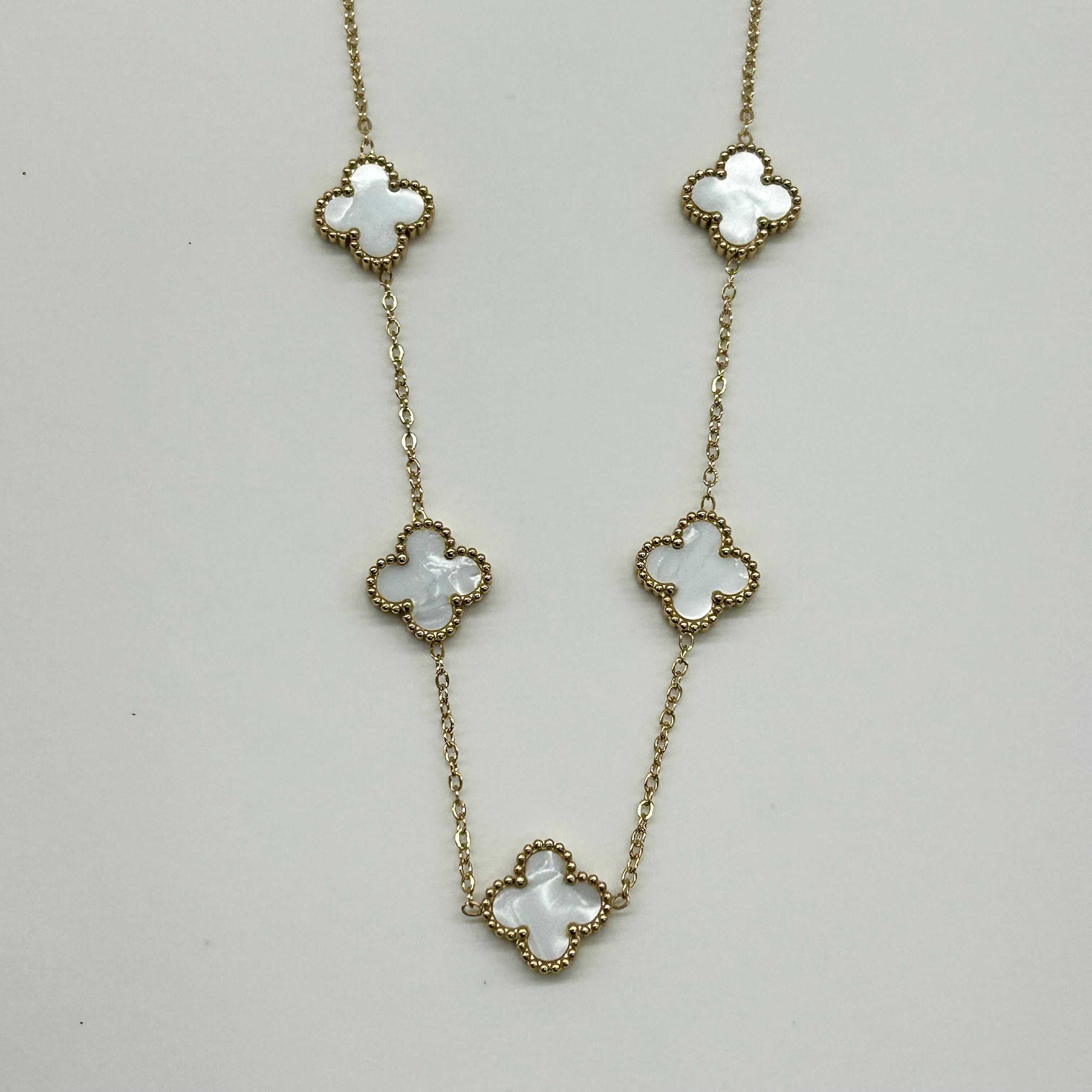 Five Flower Necklace